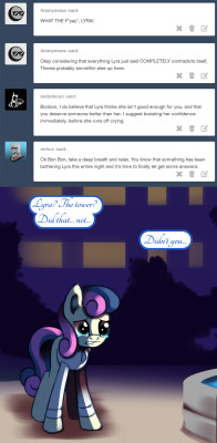 ask-canterlot-musicians:  Breaking point.