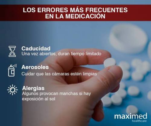 Los errores más frecuentes en la medicación