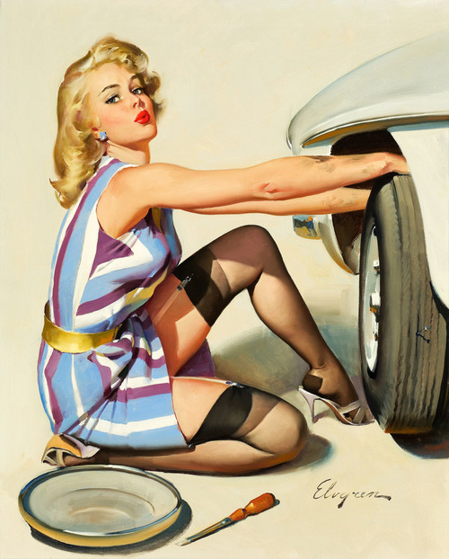 requiemforstockings:  Gil Elvgren