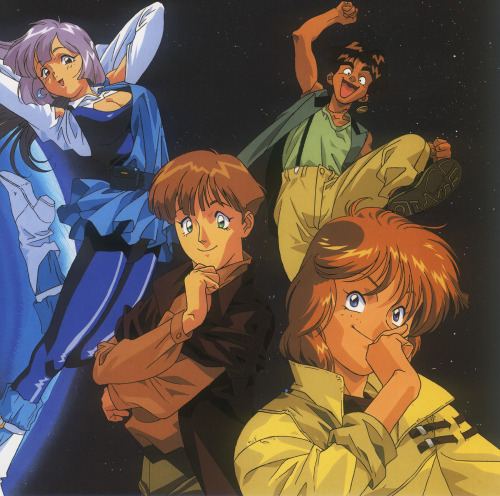 80sanime:  Mobile Suit Gundam ZZ 90s LD Covers by Hiroyuki Kitazume (Part I)