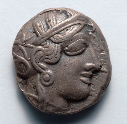 Athenian Tetradrachm, 400, Cleveland Museum of Art: Greek and Roman ArtSize: Overall: 2.6 x 2.3 cm (