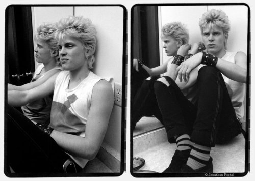 astralsilence:Generation X: Billy Idol photographed by Jonathan Postal. 