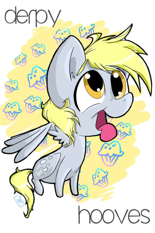 paperderp:  Derpy Poster by ~MyToothless  Cuteness! <3