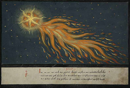 antikythera-astronomy: Flowers of the Sky Artistic depictions of comets, meteors and meteorites over