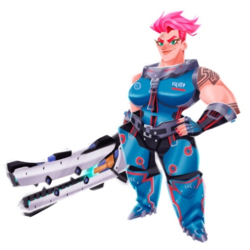 7th Lady on my OVERWATCH Line Up!! ZARYA 