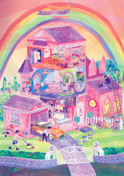 hurricane-girls:  Dreamhouse by Sophie Bryant-Funnell