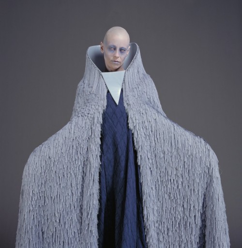 starwars: The fantastic craftsmanship of Sly Moore’s costume doesn’t diminish those creepy eyes at a