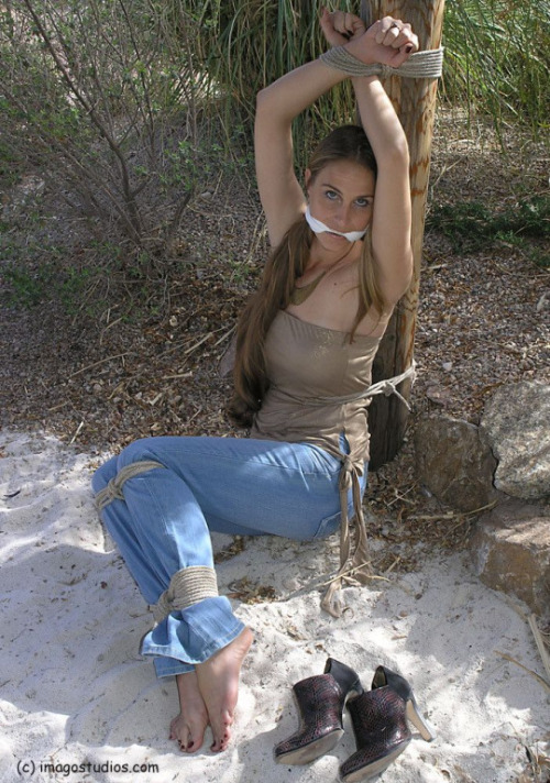 That sand is going to get in all sorts of places if she isn’t careful