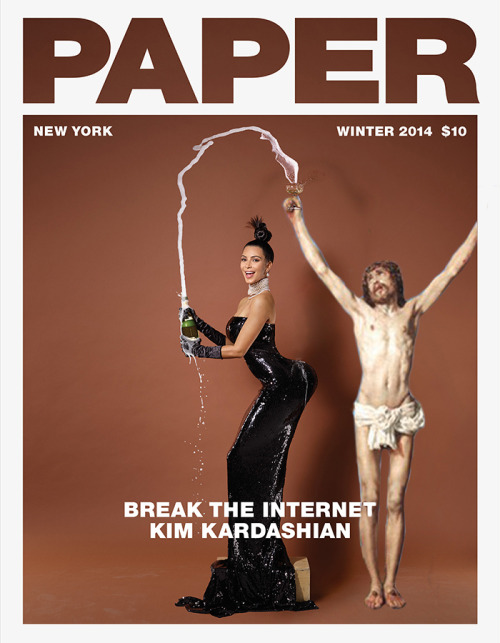 Jesus Helps Kim Kardashian Break The Internet