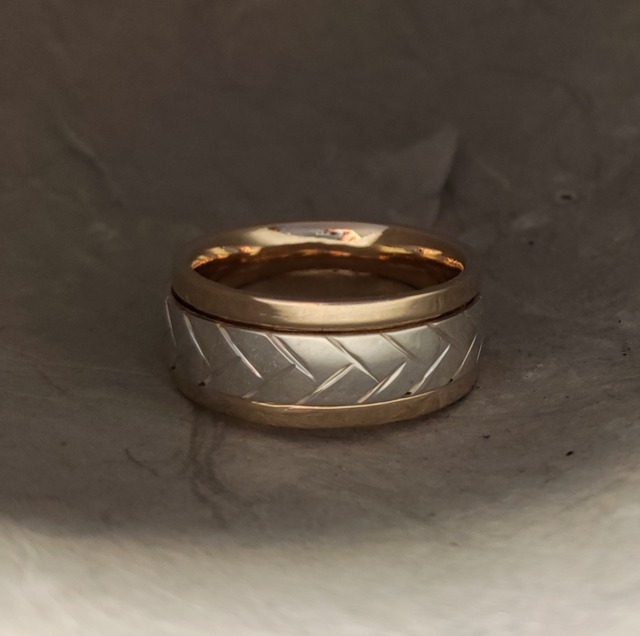 ring aus kundengold altgold