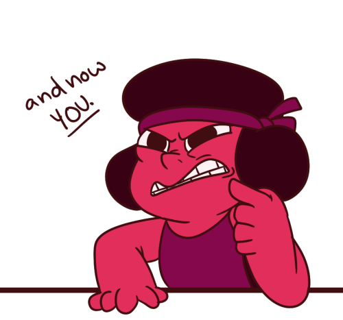 memeteamqueen:  I’ve seen Ruby associated with Anger, but hopefully this hasn’t been done before.