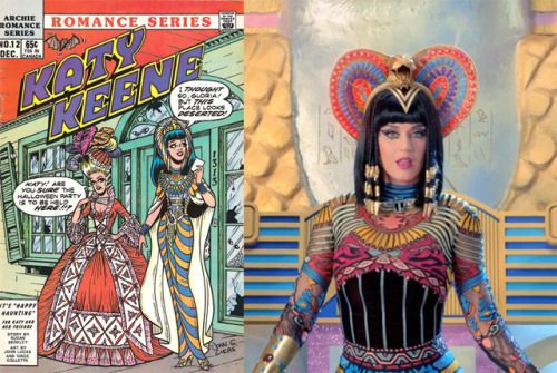 workbitchs:  The truth has been revealed: Katy Perry is nothing but a copy of a 50s’ comic book character called “Katy Peene”        Even when someone goes through the trouble of going for something obscure nobody in the right mind should know about,