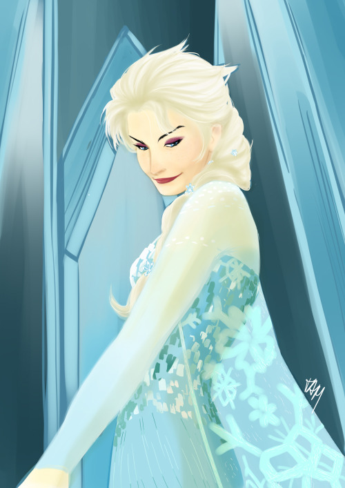 Queen Elsa of Arendelle, my diva <3 yeah, totally obsessed with Frozen in the moment, thanks. Tha