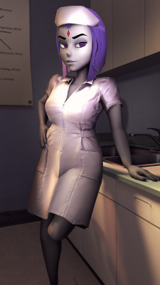 shirosfm: Nurse Raven is ready to see you