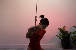 camdamage: getting closer | rope+photo by KissMeDeadlyDoll [more here] 