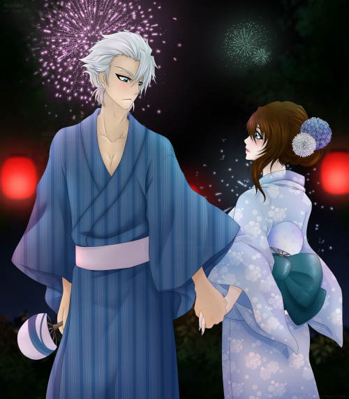  BLEACH: Festival [OC x Canon]I think it’s really charming that one of Toshiro’s cherish