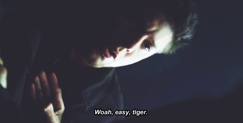 fuxkstark:  ‘Pilot’ - 1.01 → “Woah, easy, tiger.” 