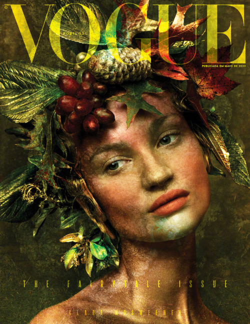 Vogue Portugal May/June 2022, The Fairytale Issue. Photography by Branislav Simoncik, Élio Nogueira