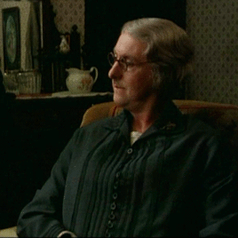 couchcushings:nine GLORIOUS gifs of Eric Idle as the “Horny On Main Protestant Grandma” in The Meani
