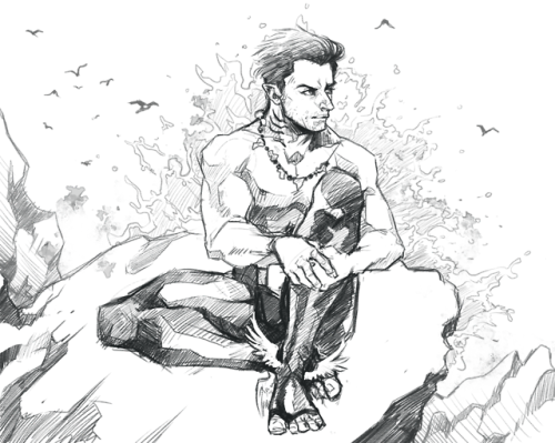 dippy-ecks: Whenever I don’t know what to draw i just draw Namor I guess  ¯\_(ツ)_/&m