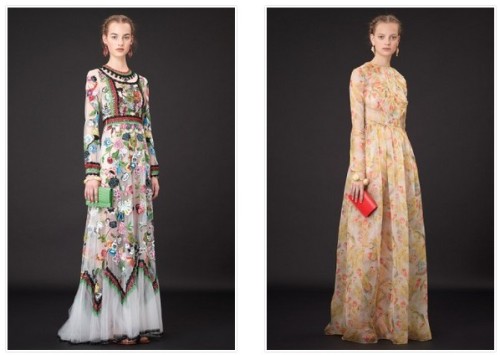 Valentino Resort 2015 Collection features Op Art, Psychedelic and Floral Prints. IMPECABLE!!!