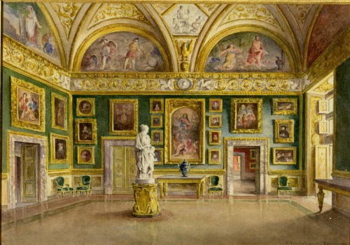 The Iliade Room in Palazzo Pitti Florence) through the centuries