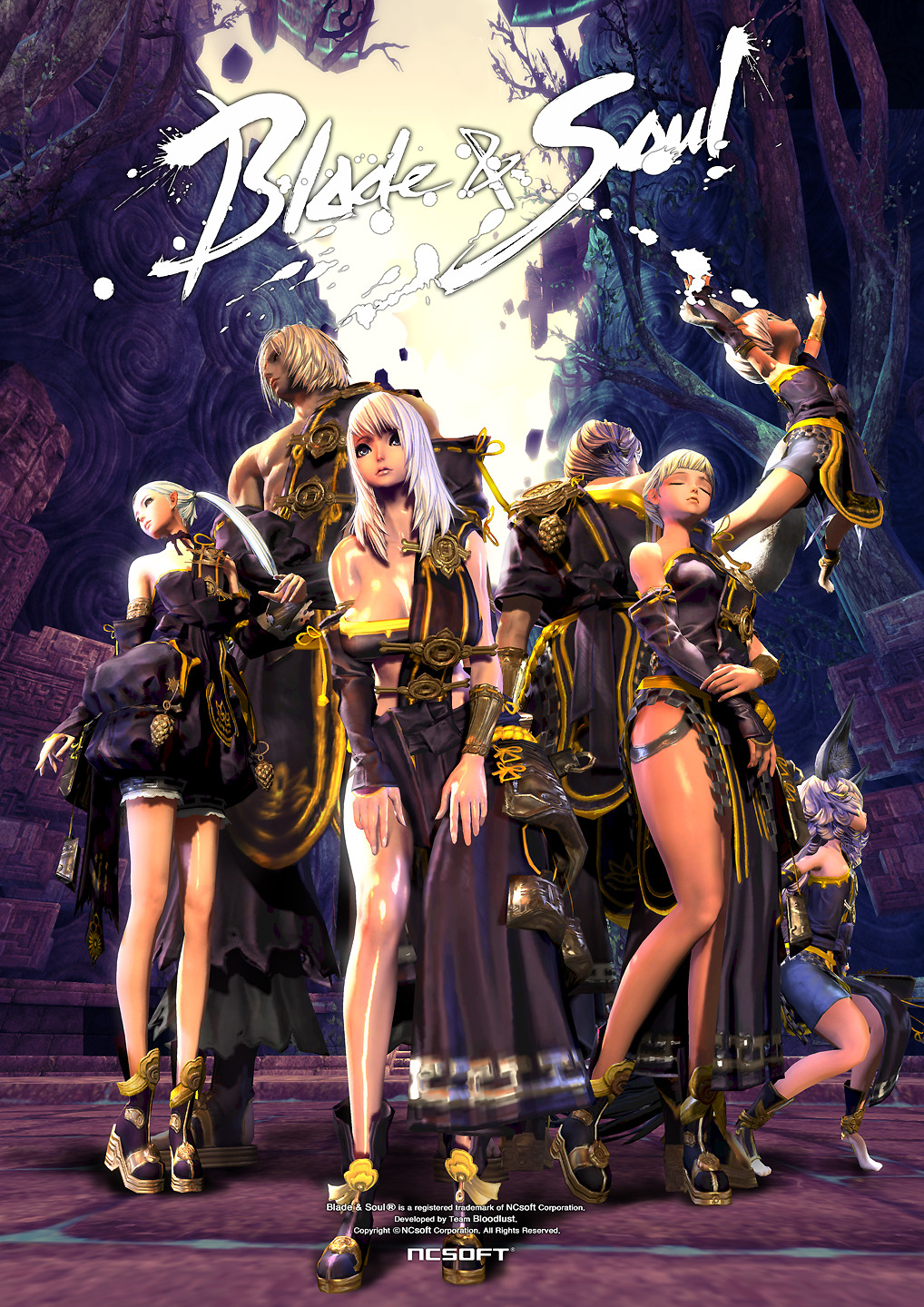 newzeta:블소 오리지널 홍보 포스터  blade and soul  Original promotional