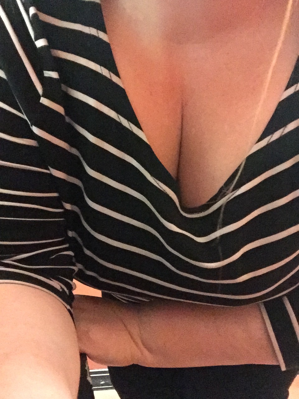 alice-is-wet:  At a bar at a bday party with canibeyourgoodgirl and being naughty