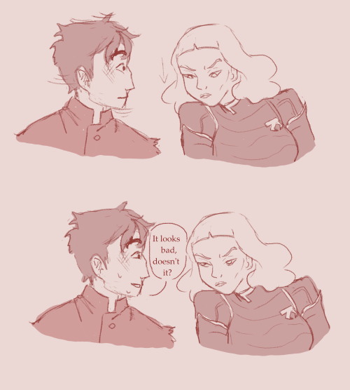 Control Yourself Mako, The Chief Just Wanted To Encourage You.