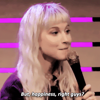 atferlaughter:Paramore talks about why they don’t like birthdays.