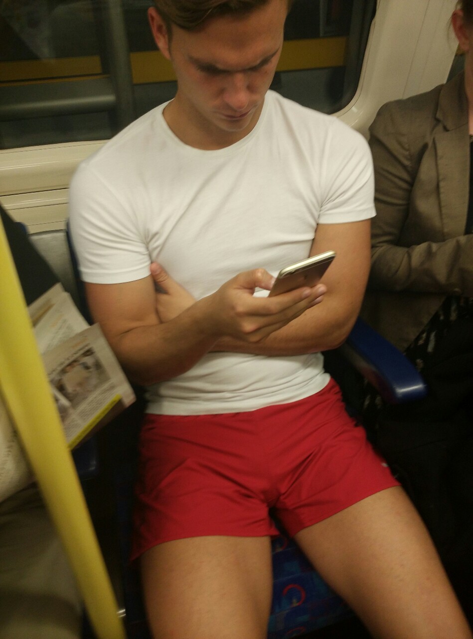 tubecrushlondon:  I reckon he is an attention seeker cause he was not shy in showing