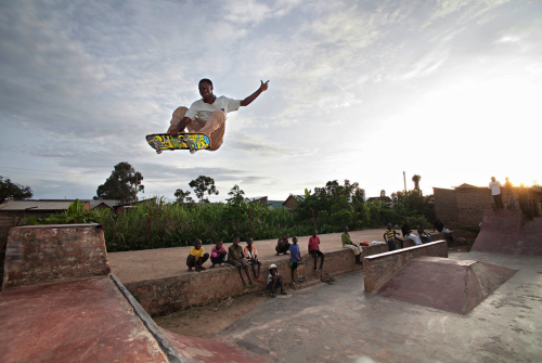 nubbsgalore:to avoid paying a construction fee, jack mubiru, father of the skateboarding scene in ug