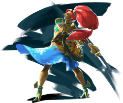 munettie: My baby has official artwork! Urbosa the Gerudo Champion! &lt;3 &lt;3 &lt;3 &lt;3