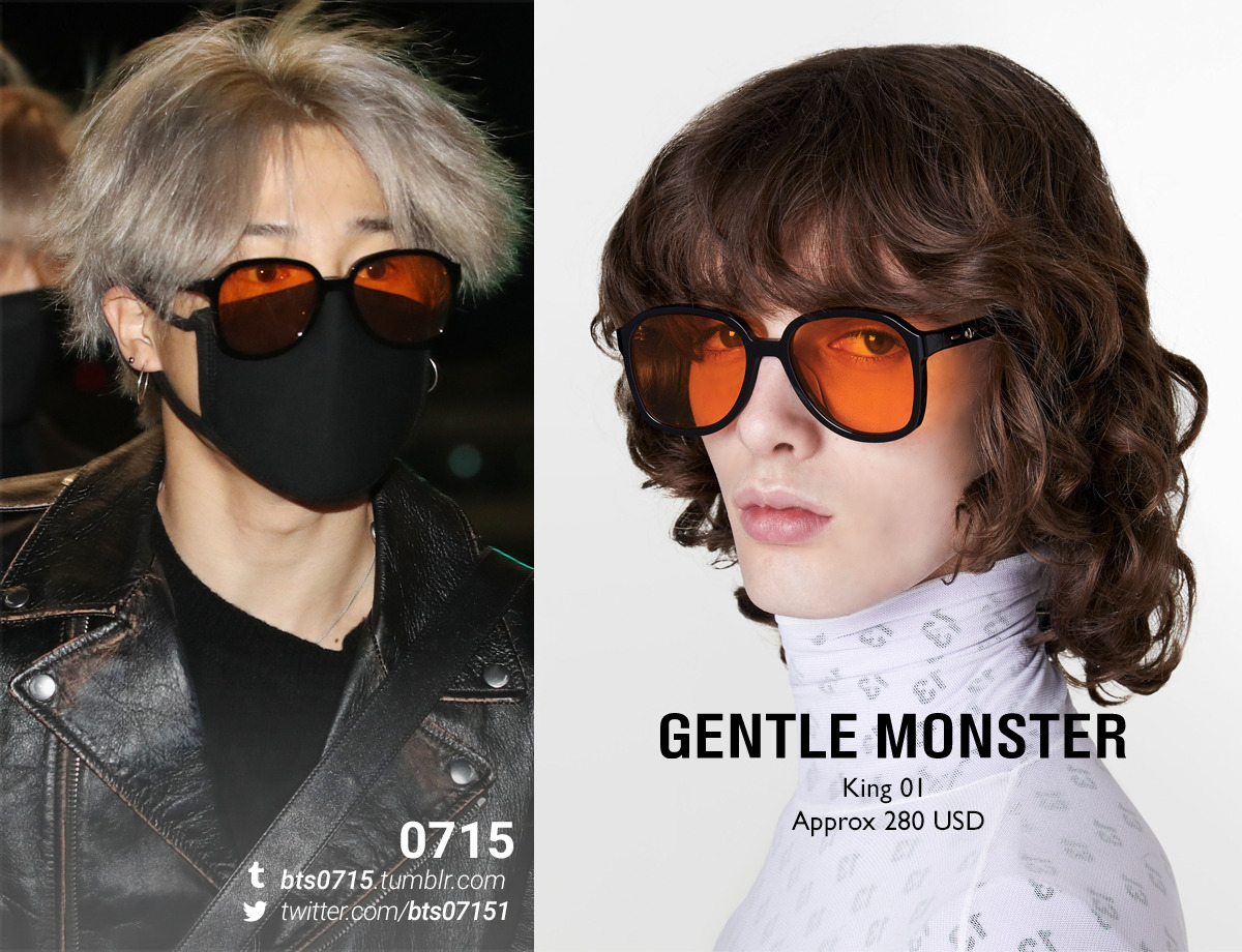 ギフト BTS Gentle Monster 2022 シリーズ Rosy 01 OR - 通販 - www