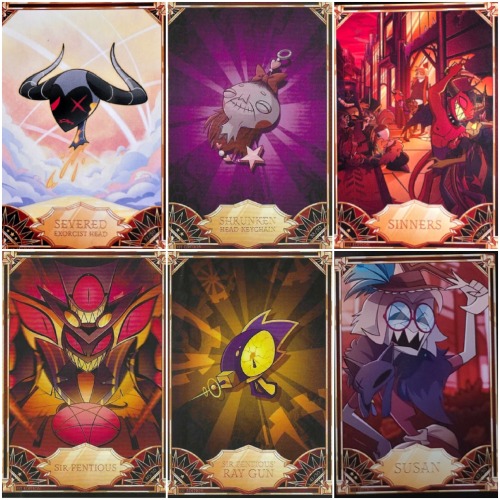 All The Hazbin Hotel 1st Edition 53 Cards In Order!