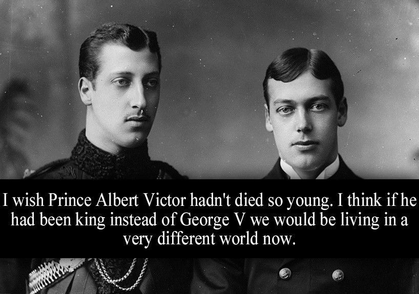 Royal-Confessions - “I wish Prince Albert Victor hadn’t died so young....