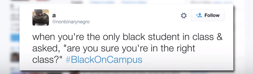 Being Black on Campus