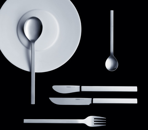 Peter Raacke, cutlery set mono-a, produced continuosly since 1959. Photo © Seibel Designpartner GmbH