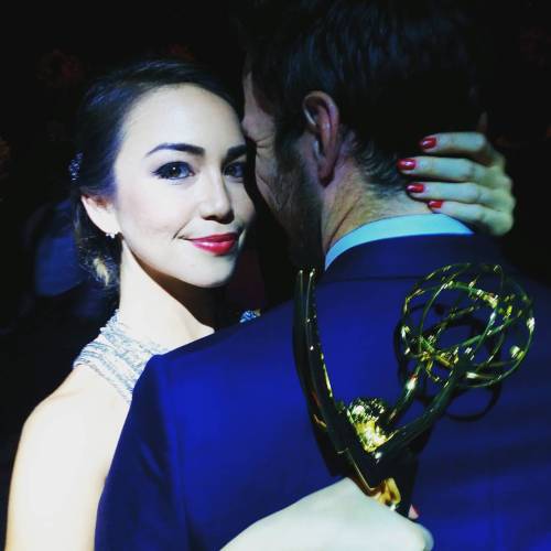 pemberleydigital:  Our most @EmmaApproved pic from the #emmyarts last night. #emmyarts #emmyapproved