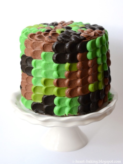 DIY Easy Cookies and Cream Camouflage Cake Tutorial from I Heart Baking here. I&rsquo;d say my numbe