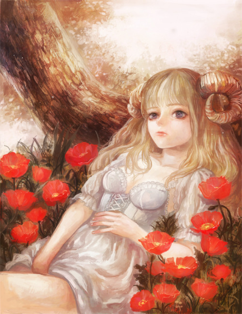 羊 by 理彩 [TINAMI] via Illustail
