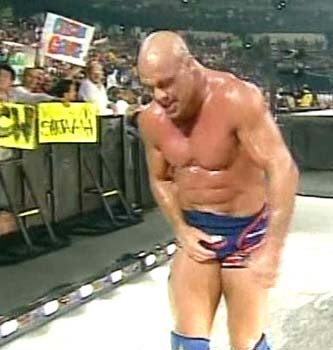 kerryberryshawcross:  Angle and Cena for the anon!  Both sporting some great bulges!