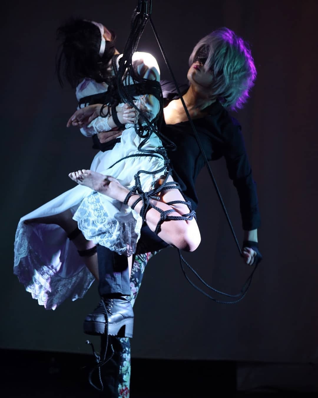 mozu-mozu:  Tokai Fetish Spirits vol.13 Nagoya  縛りは玉姫かほりさん、モデルは御前珠里ちゃんです。