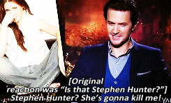 thorinds:  The cast members were asked to guess who was who by only looking at pictures