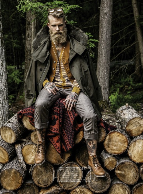 mythsandmedia:spizoiky:Josh Mario John by Alkan Emin PEAK LUMBERSEXUAL REACHED, CAPTAIN