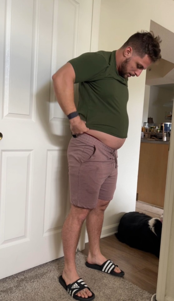 Trying On Old Shirts Again At 200!
