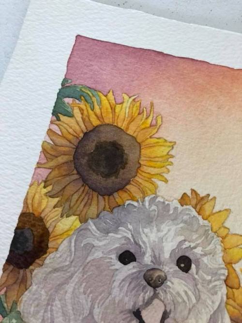 themajorbarkana - Watercolor flowers are one of my all time...