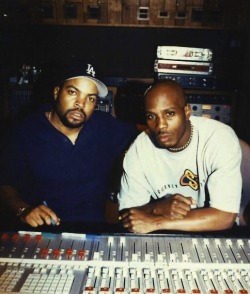 90shiphopraprnb:Ice Cube and DMX (1997)