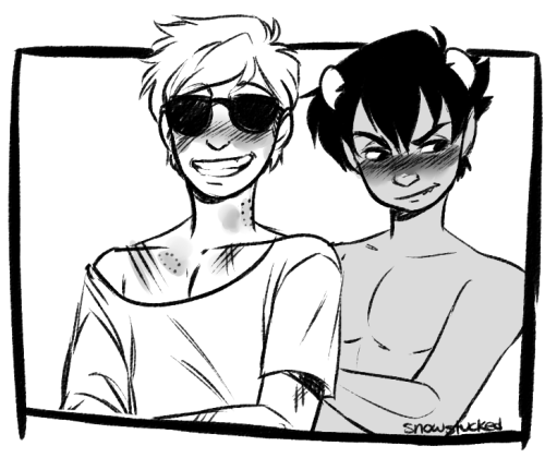tres13:   snowstucked:  got dat cherry popped  JESUS FUCKING CHRIST LOOK AT THESE ADORABLE SMILING BABES. DAVE. DAVE I CANNOT EVEN HANDLE YOU. AND KARKAT, NO, I ALREADY LOVE YOU TOO MUCH, MAN, STOP IT. 