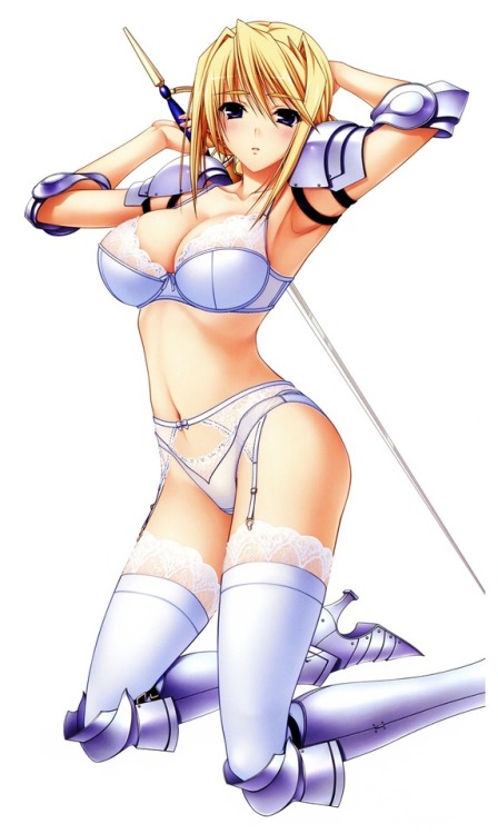 komori kei princess lover! sylvia van hossen armor bra garter belt pantsu stockings sword thighhighs | #281904 | yande.re